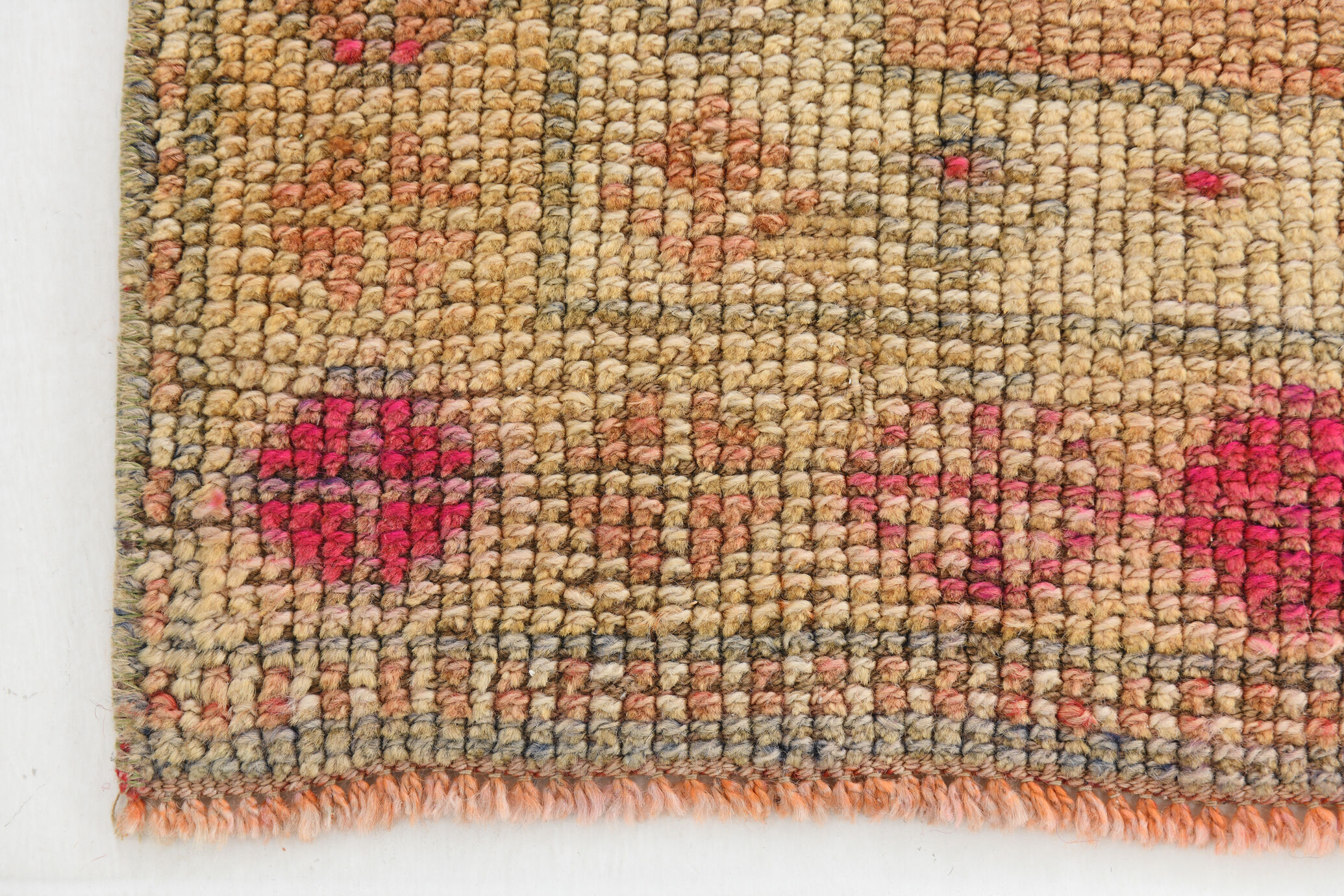 Oushak runner rug 77x386cm