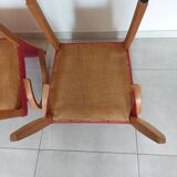 pair of moustache bridge chairs