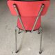 Red vintage formica chair