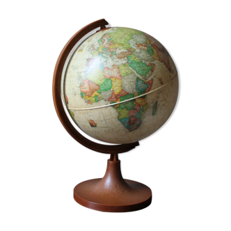 Vintage world map 'Nova Rico'