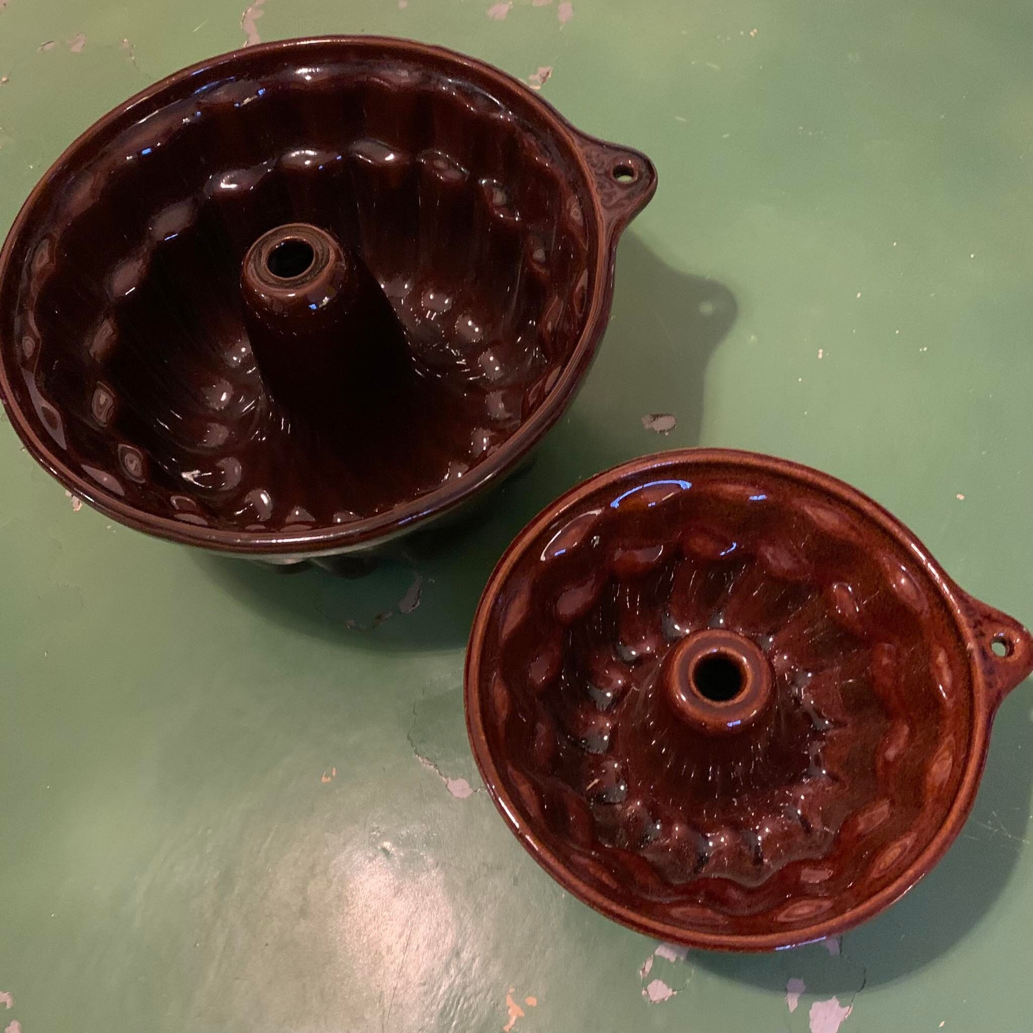 Set of two kouglof mussels