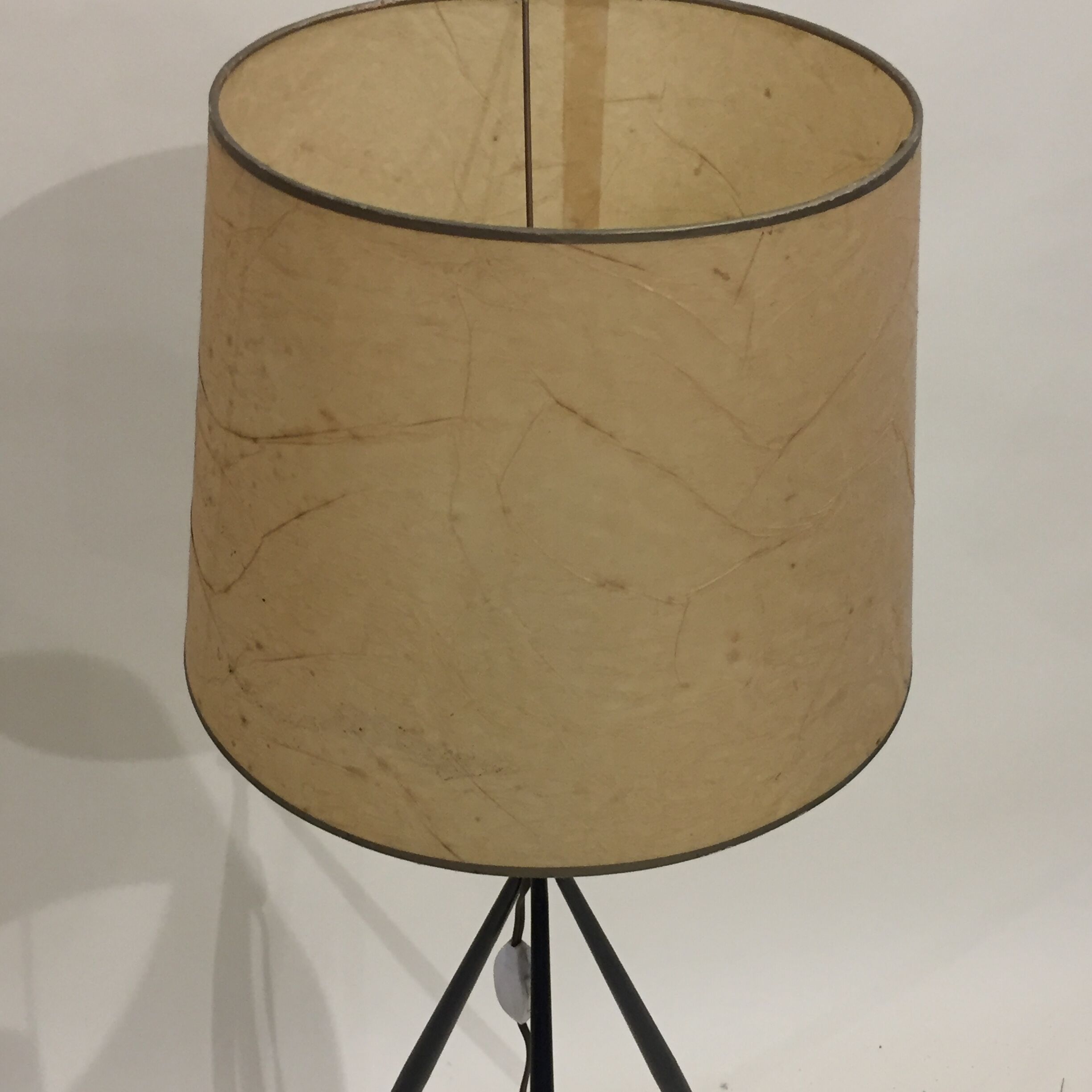 Modernist tripod floor lamp