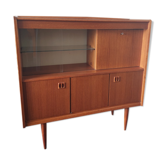 Buffet bar scandinave en teck