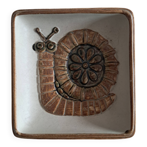 vide poche vintage escargot