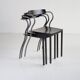 Pascal Mourgue, set of 3 Artelano chairs, 1980