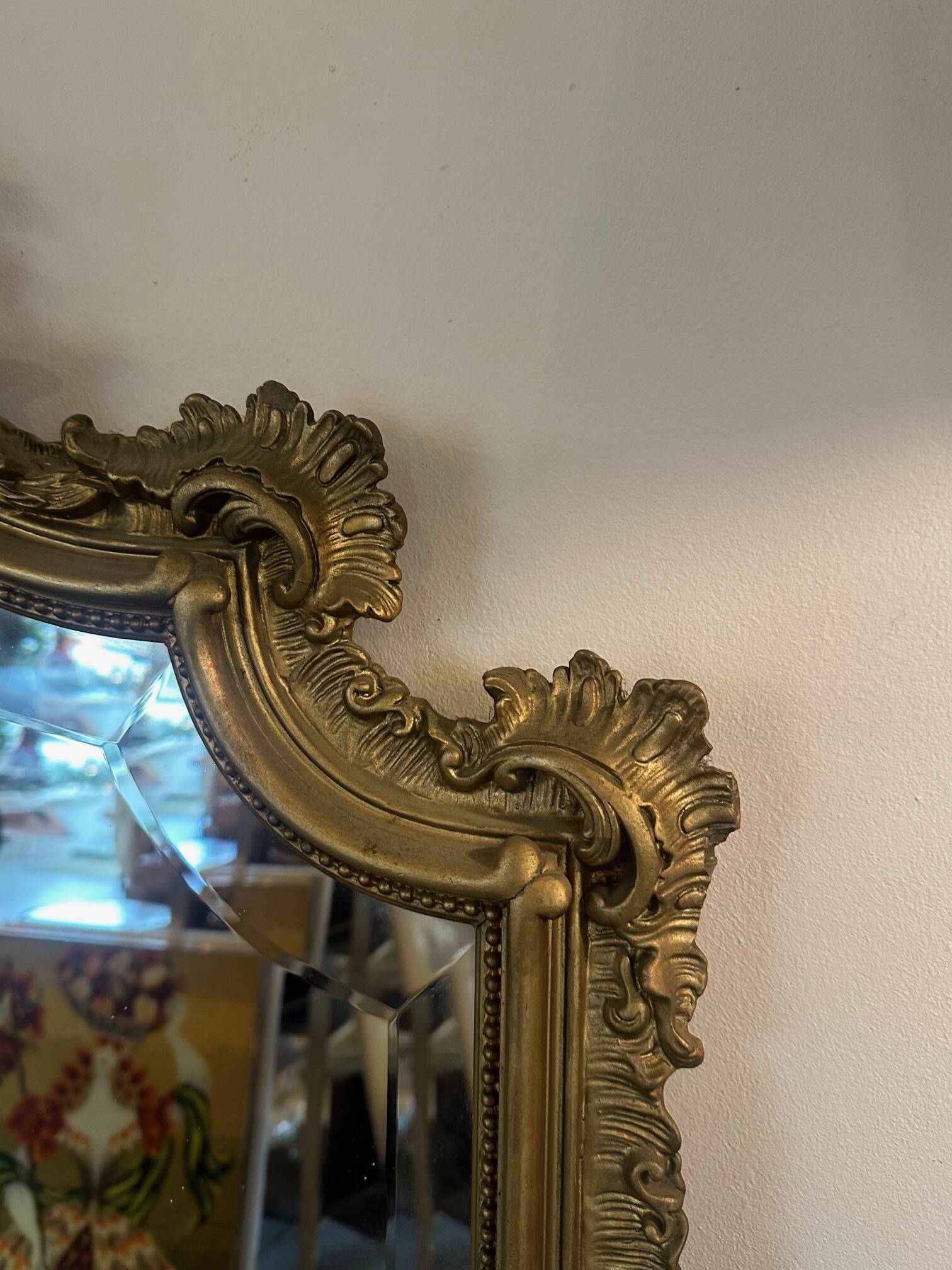 Antique mirror, circa 1900