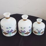 3 Muller vases
