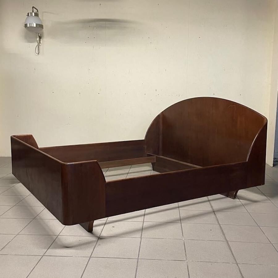 Double bed model "LT 37" by Franco Albini and Franca Helg for Poggi
