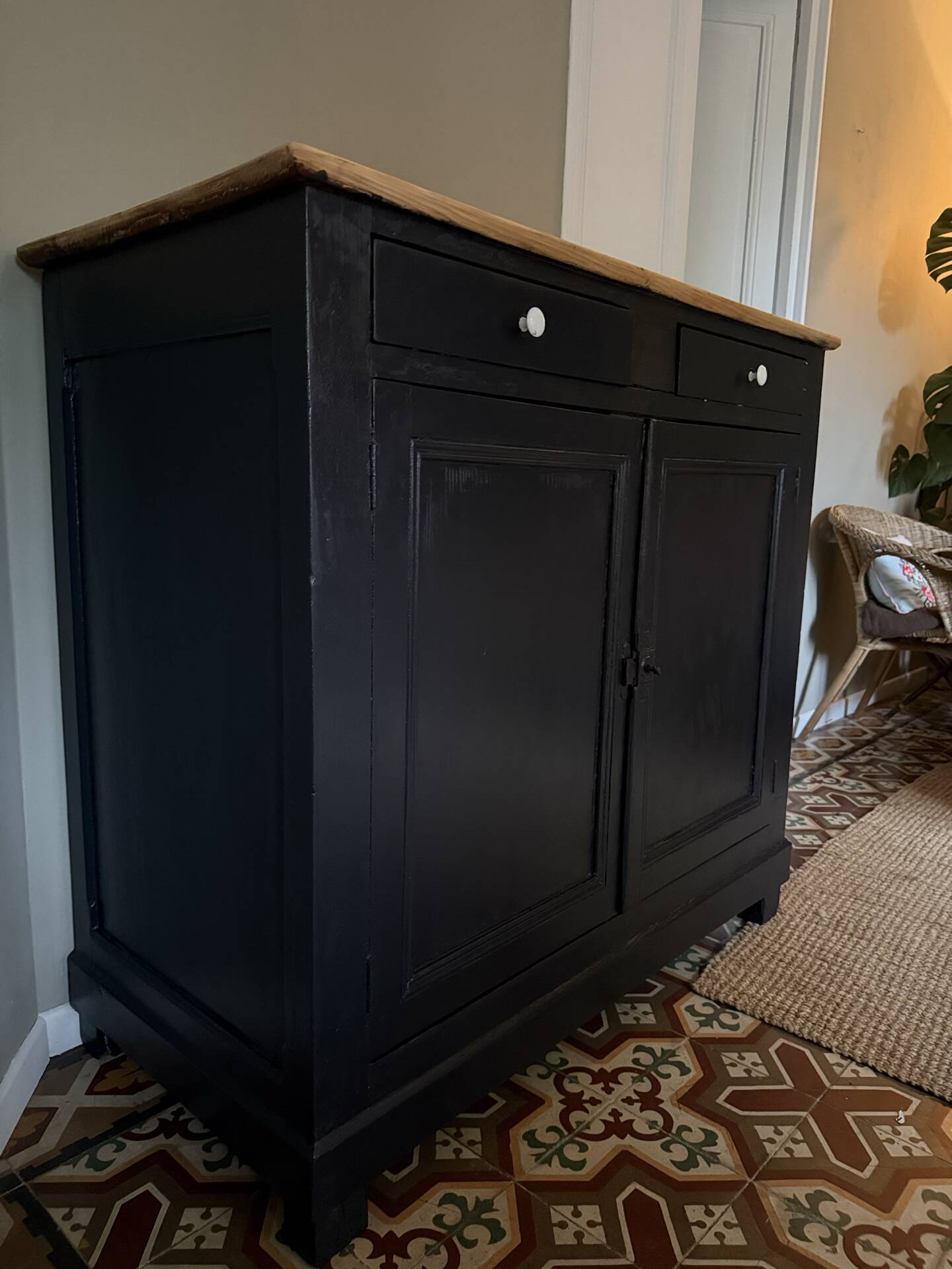 Buffet en bois massif