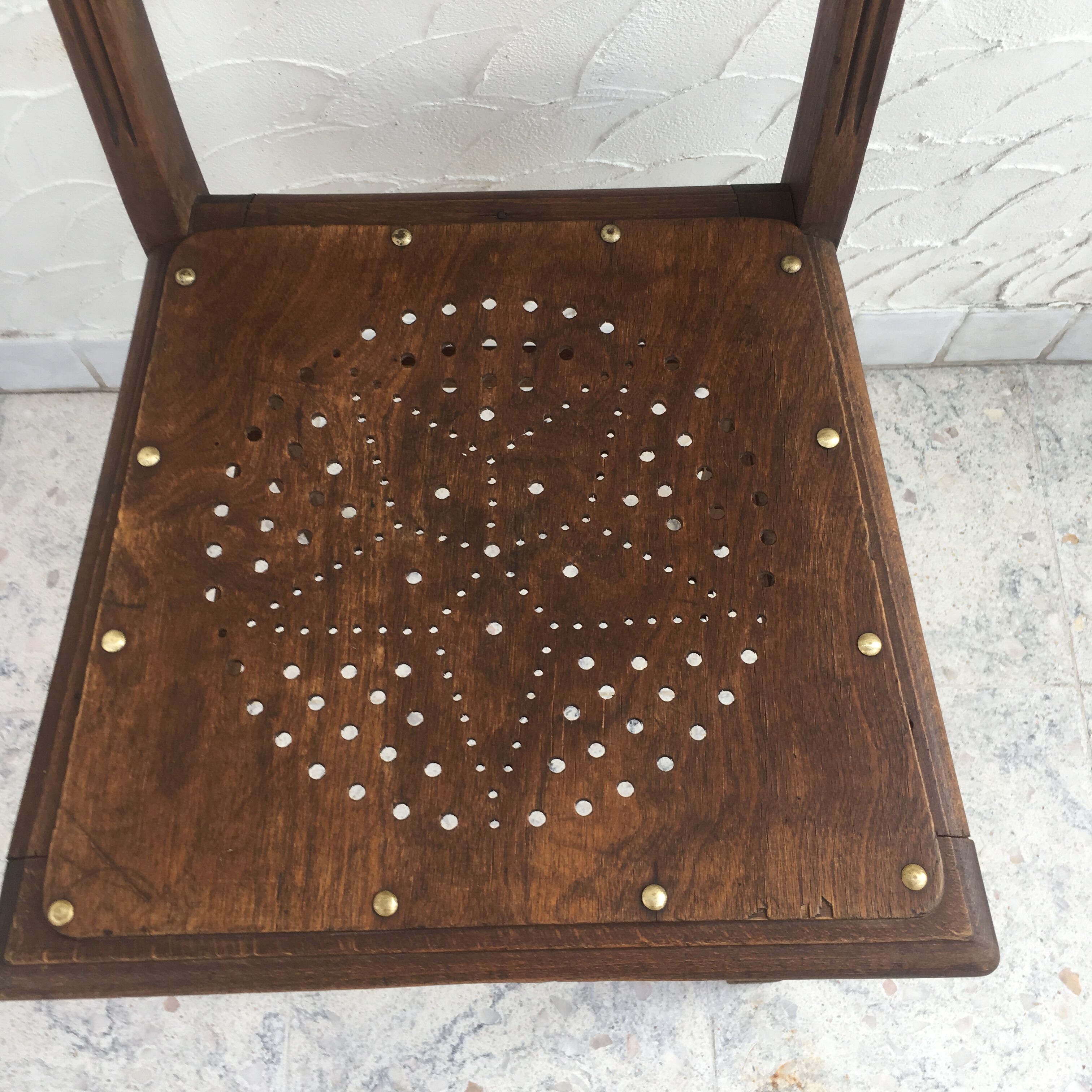 Lot of 6 Bistrot chairs Luterma