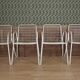 Série de 4 fauteuils EMU modèle Rio 1960