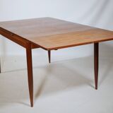 Scandi Dining Table Extendable Teak XL, 1960s
