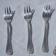 Fish service and its 6 silver-plated metal cutlery in the crossed ribbons model.