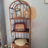 Rattan and bamboo library