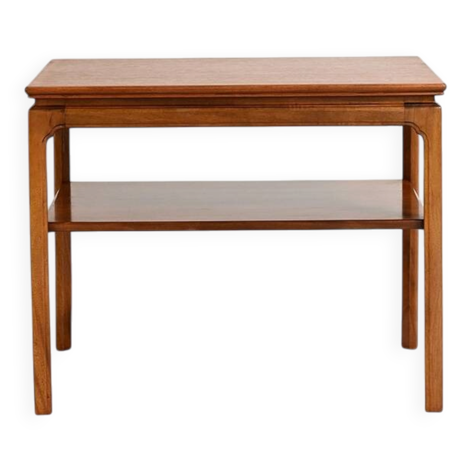 Scandinavian mahogany side table, 1950s–1960s