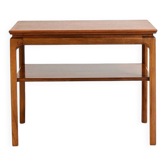 Table d'appoint en acajou scandinave, années 1950-1960