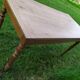 Table de ferme en merisier