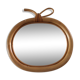 Miroir rotin pomme