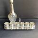 Louis XVI style silver metal liquor service