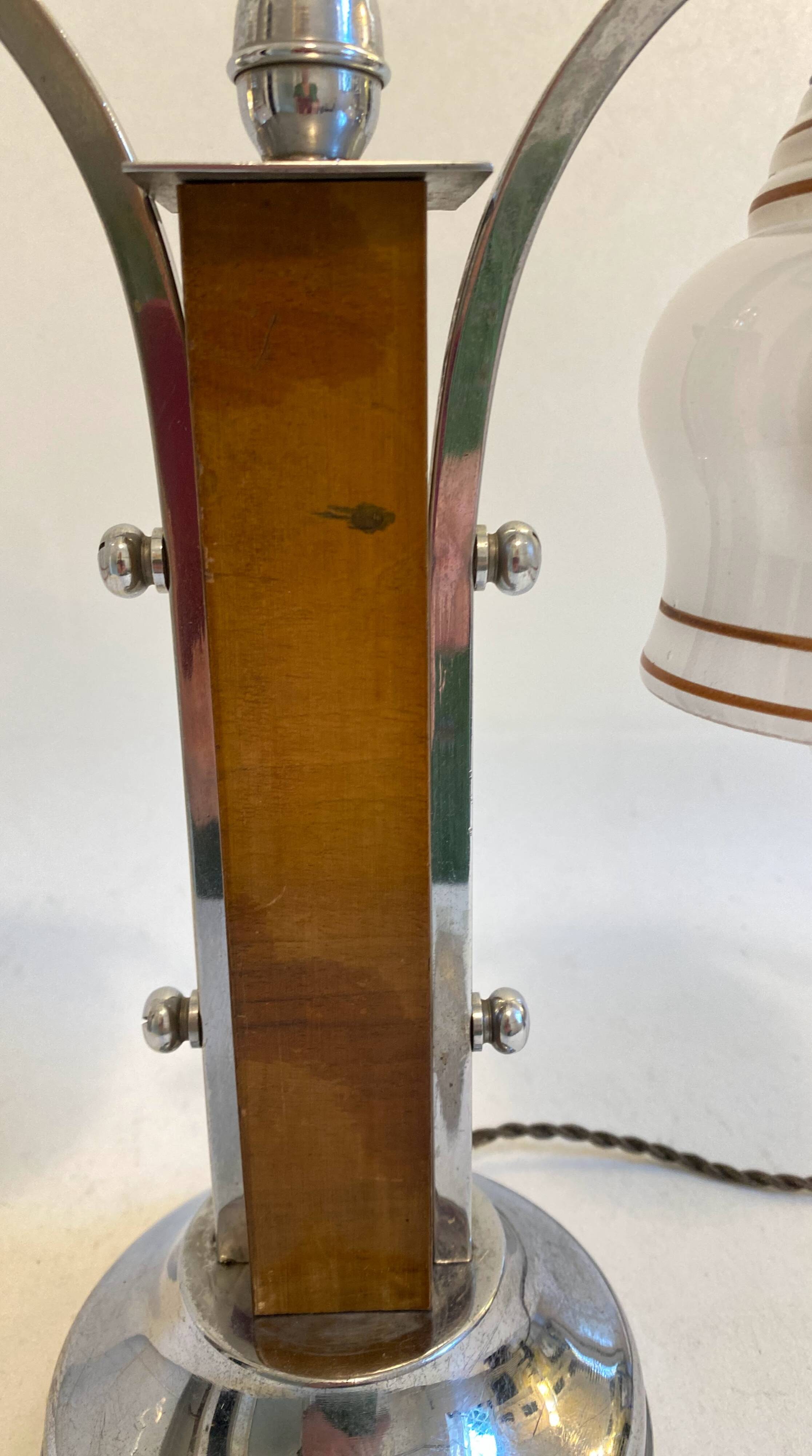 Lampe double art déco 1940