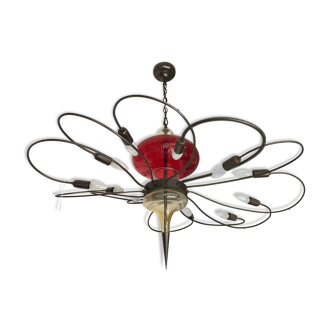 Murano glass chandelier from the 80's