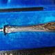Solid silver serving shovel, 1st grade. Louis XV / Art Nouveau style