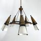 Mid-Century Modern sputnik chandelier, Italy 1950s