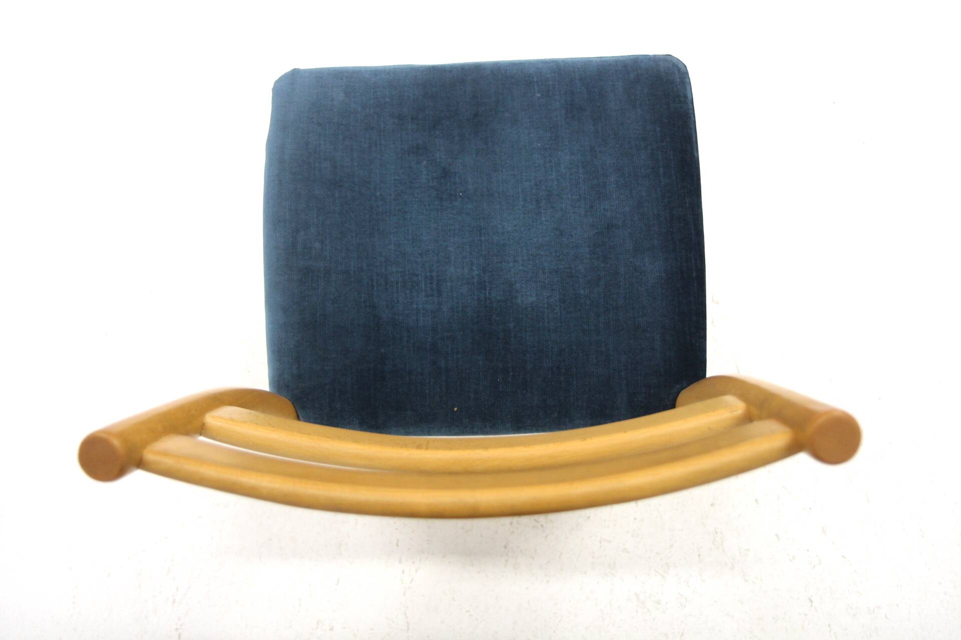 Set of 4 Scandinavian beech chairs, Sweden, 1960