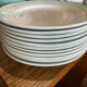 Dessert plate porcelain of Luneville Epinay