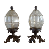 Paire de lampes à poser Art nouveau