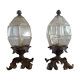 Paire de lampes à poser Art nouveau