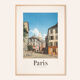 Paris - Une Rue de Montmartre, Affiche de voyage, 85 x 118 cm