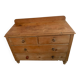 antique English wooden chest of drawers