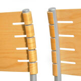 Set of 6 dining chairs by ruud jan kokke for harvink, netherlands 80s/90s