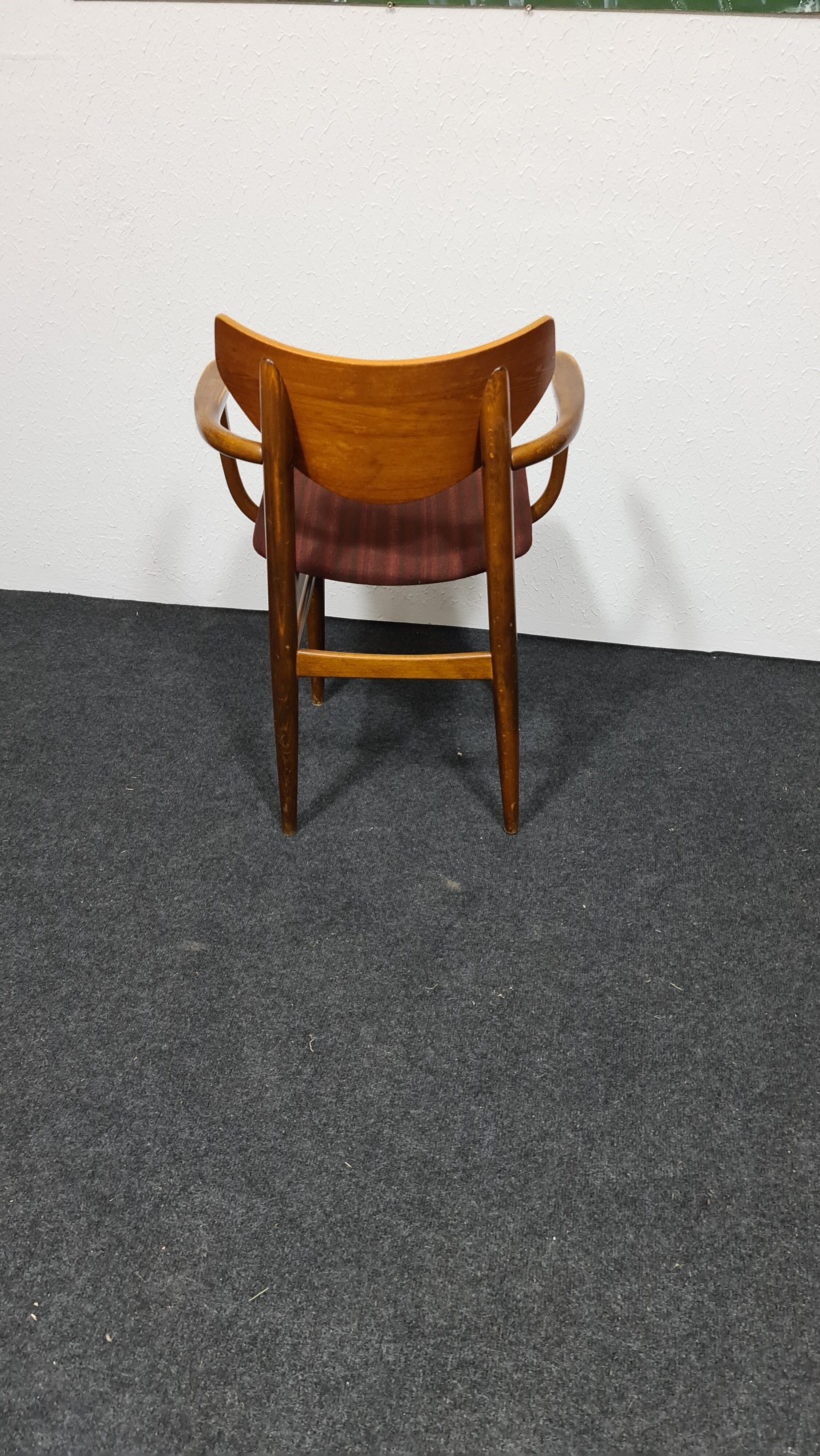 Vintage wooden cafe  dining chair