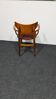 Chaise de café en bois vintage