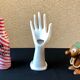 White ceramic hand-made vase by original 70s JMR