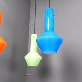 Vintage italian murano glass chandelier, 1960s