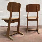 Pair of chairs of Carl Sasse
