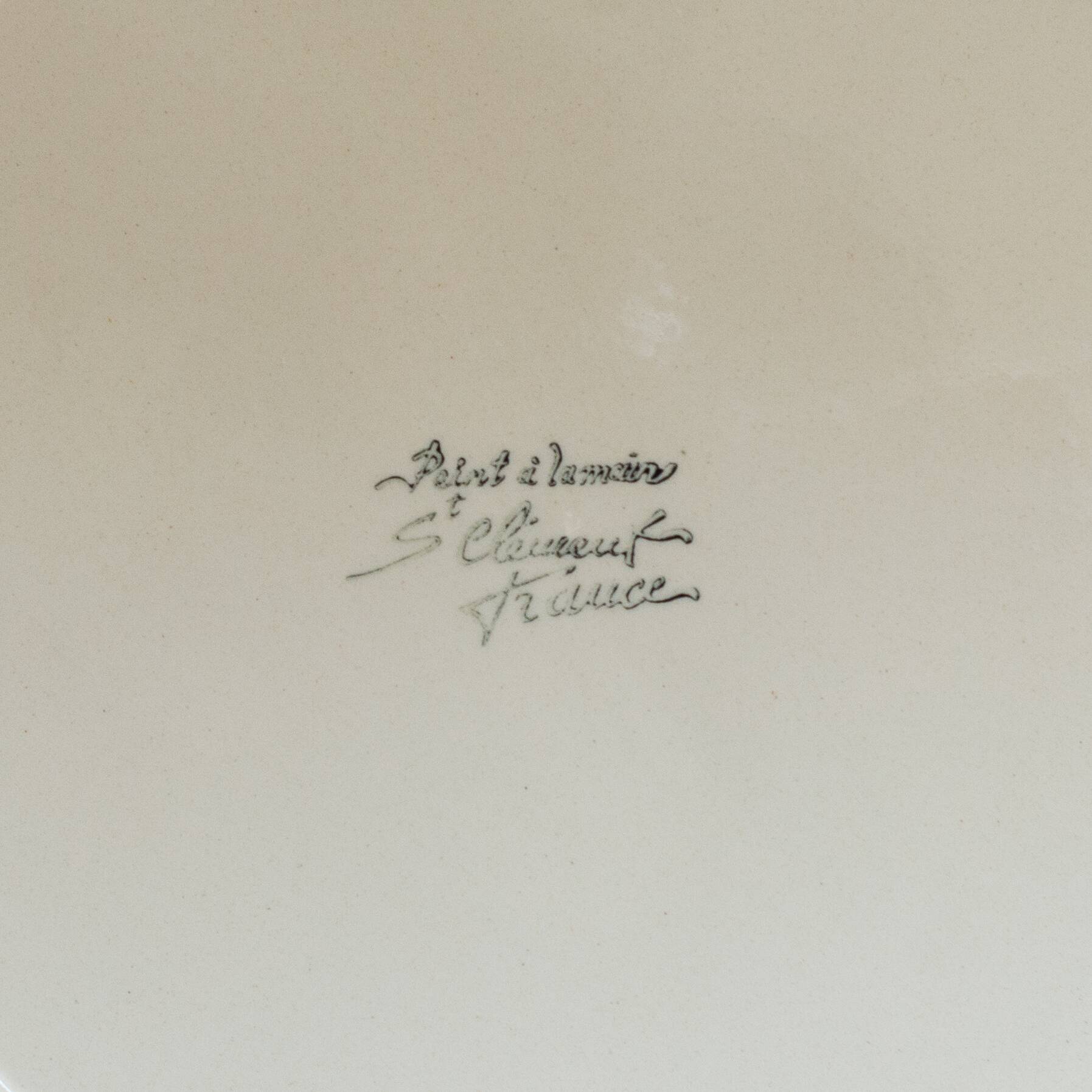 Salad bowl fruit basket slurry saint clément