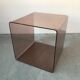 Smoked plexis cube, circa 1970