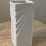 Vintage glazed ceramic vase