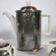 Art Deco Tea Set by Hutschenreuther with WMF Silver Plating, 1930s