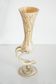 Vintage mid-century artistic vase, beige sand, Murano glass, Europe, 1970.