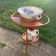 Baumann wooden bathroom cabinet curved belle époque circé 1920