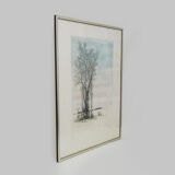 Original lithograph by Loppo Martinez " Elancourt " artist's proof. 21/91. 1982