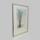 Lithographie de Loppo Martinez originale " Elancourt " épreuve d'artiste. 21/91. 1982