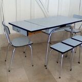 Low stool in formica, vintage