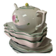 Grand service en porcelaine, modèle Tertia, Herend, début XXème siècle, environ 200 pièces