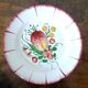 Pair of earthenware plates Les Islettes XIXth century